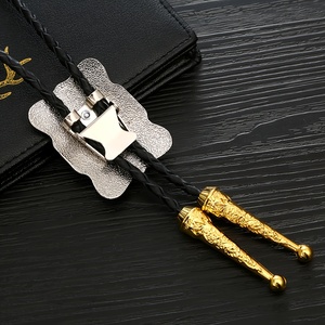<span class=keywords><strong>Cravate</strong></span> bolo pour hommes en métal personnalisée en gros Western <span class=keywords><strong>Cowboy</strong></span> Collier fantaisie <span class=keywords><strong>Cravate</strong></span> bolo - Product Image 4