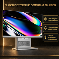 PC tout-en-un avec caméra sous l'écran 24 27 pouces FHD 1920x1080 Intel Core I5 SSD Windows 11 pour les réunions vidéo et les cours en ligne