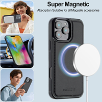 Étui Portefeuille Amovible 2 en 1 en Cuir pour iPhone 17 Pro Max 16 Plus 15 14 S25 Ultra Edge S24 FE A16 A36, Coque Livre Magnétique