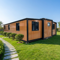 Villa préfabriquée extensible, maison conteneur pliable, design respirant et personnalisé, installation rapide pour usage résidentiel, bureautique et hôtelier