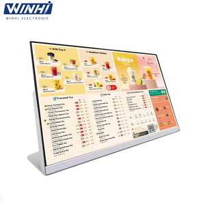 21.5 23.8 27 inch trà sữa nhà hàng chuỗi thanh điện tử Bảng menu LCD quảng cáo kỹ thuật số biển hiển thị - Product Image 1