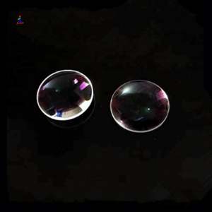 Lentille grossissante sphérique Plano convexe ronde en verre clair personnalisé conique - Product Image 6