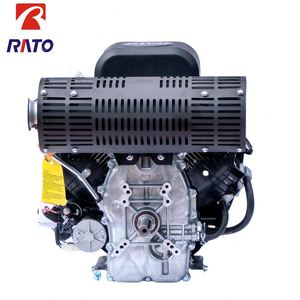เครื่องยนต์เบนซิน Rato R999D สตาร์ทด้วยปุ่มกด ระบายความร้อนด้วยอากาศ 36 แรงม้า V-Twin สองสูบ แกนนอน OHV สำหรับเครื่องจักรกลวิศวกรรมขั้นสูง - Product Image 3