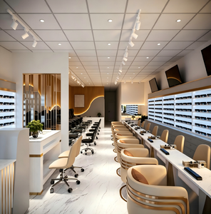 Muebles Personalizados para Salón de Uñas |   Mesas de Manicura, Sillas de Pedicura y Vitrinas |   Solución Integral de Diseño y Producción de Salones de Belleza - Product Image 1
