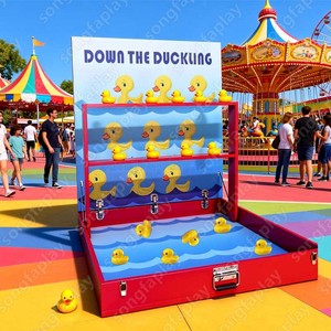 Gioco Portatile da Interno per Feste e Noleggi: Gioco di Tiro al Bersaglio con Palloncini in Metallo Resistente per Parchi Divertimento - Product Image 4