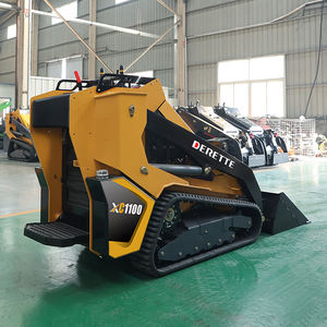 Мини-погрузчик Derette XC1100 на гусеничном ходу с гидравлическим приводом, компактный, с возможностью индивидуальной настройки (OEM), сертификат CE, для продажи - Product Image 5