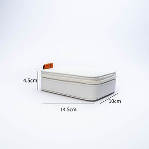 ISO BSCI Factory Durable Fashion Style Zipper Customizable Leather Cosmetic Case Custom Color Size for Cosmetics Storage Travel - Product Image 2