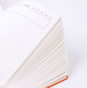 Wholesale Custom 105x105mm Mini Hardcover Leather Diary Planner <b>Journal</b> with 60 Sheets and Thread Sewing Binding - Product Image 3