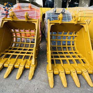 Cucharón esqueletizado para excavadora de alta calidad al por mayor, cucharón rastrillo para raíces, cucharón esqueletizado personalizado para excavadora EX30 EX40 EX55 EX60 EX70 - Product Image 2