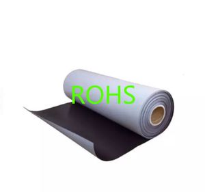 Aimant en caoutchouc flexible anisotrope imprimé sur mesure, auto-adhésif, en <span class=keywords><strong>feuille</strong></span>/bande/rouleau/rouleau adhésif - Product Image 3