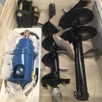 Moteur de tarière hydraulique robuste pour excavatrices et forage de terre