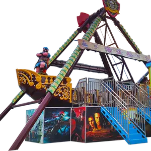 Parque de Atracciones de China, máquina de juegos de carnaval, Viking, juegos al aire libre, Barco Pirata