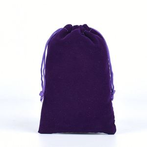 3.6x4.8 Inches Velvet <b>Drawstring</b> <b>Bags</b> for Jewelry Gifts Favors Double <b>Drawstring</b> Cloth <b>Bag</b> for Bracelet Headphone - Product Image 3