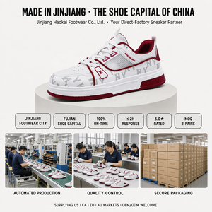 Zapatillas Deportivas de Piel Genuina para <span class=keywords><strong>Hombre</strong></span>, Personalizadas OEM, con Cordones, Transpirables, Casuales, para Caminar y Correr, con Suela de Goma, Fábrica China - Product Image 6