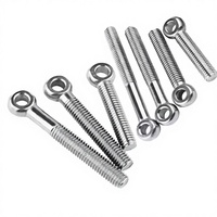 Boulon à œillet en acier inoxydable, tête pivotante, levage, fixation pour poisson, filetage UNF M10, finition zinguée, classe 4.8-12.9 pour machine