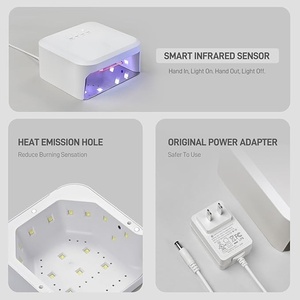 Sèche-ongles professionnel avec capteur infrarouge et 3 minuteurs, lampe UV pour ongles en gel, séchage rapide pour salon et manucure - Product Image 6