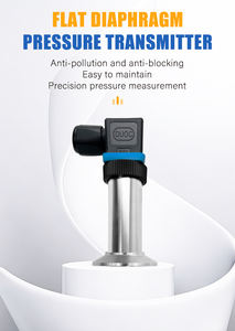 FIMEET イージー クリーン アンチブロッキング フラットフィルム ゲージ圧力トランスミッター IP67等級 316Lステンレス鋼 圧力センサー 18ヶ月保証 - Product Image 5