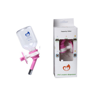 น้ำพุแขวน, ขวดน้ำสำหรับสุนัข, กรงสัตว์เลี้ยงแบบแขวนเรียบง่าย - Product Image 3