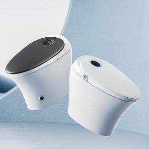 <span class=keywords><strong>WC</strong></span> intelligents, accessoires noirs, cuvette Toto, siège de toilette, commode dorée, <span class=keywords><strong>Geberit</strong></span> - Product Image 1