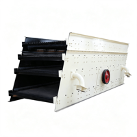 Crible vibrant circulaire à trois étages 30-100t/h 3YZK1237 pour l'usine de traitement de pierres et de minerais de plusieurs granulométries