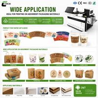 CHICAI Single Pass Digital Printer Low Cost One Pass Printing for Small Packaging Shop Paper Box Logo Print