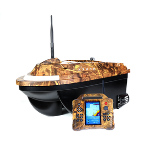 قارب طعم صيد جديد يعمل بالتحكم عن بعد لمسافة 500 متر+ مع 116 نقطة GPS ومكتشف أسماك سونار وبطارية 18Ah لصيد سمك الشبوط - Product Image 1