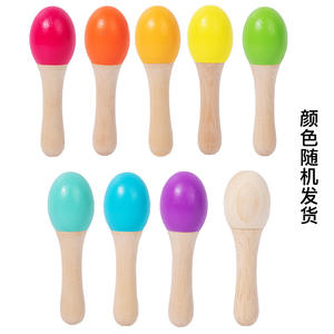 Qiyi ไม้สำหรับเด็กปฐมวัย, เครื่องมือสำหรับการศึกษาความรู้ความเข้าใจเกี่ยวกับการได้ยินอุปกรณ์เคาะค้อนทราย - Product Image 6