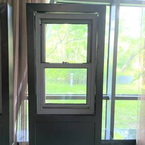 Thiết kế hiện đại 36x72 màu đen duy nhất Đôi Treo Cửa Sổ hàng đầu treo dọc mở cửa trượt cửa bão doppel-treo cửa sổ - Product Image 3