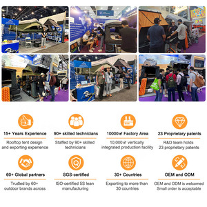 Tienda de Campaña de Aluminio para Techo de Coche, Plegable, para Viajes, Proveedor de Artículos para Exteriores, para Vehículos 4x4 Todoterreno, Compra una Tienda de Campaña de Aluminio para Acampar - Product Image 6