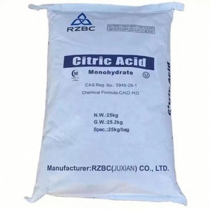 Acide Citrique Monohydraté en Poudre TTCA, Fourniture d'Usine, 25kg/Sac, Additif Alimentaire, Régulateur d'Acidité, Certifié ISO9001, Durée de Vie de 2 Ans - Product Image 4