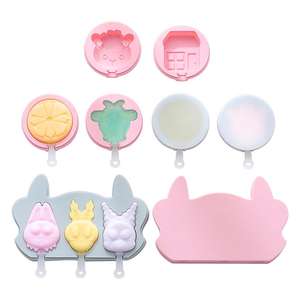 Molde para Helados de Silicona Ecológico, para Hacer Helados Caseros con Tapa, para Hacer Paletas de Hielo - Product Image 5