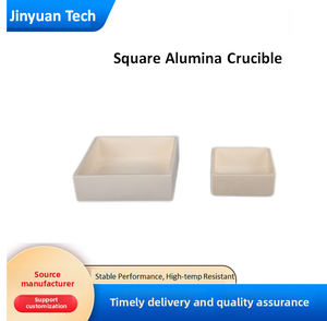 Creuset en céramique d'alumine à 99 %, sur mesure, pour usage industriel, 1650 ° Pot à fusionner pour la fusion de l'or - Product Image 6