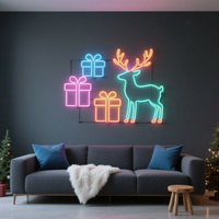 Lumière néon en forme de tête de citrouille en acrylique, lumière néon décorative, lumière néon d'Halloween, enseigne néon LED personnalisée