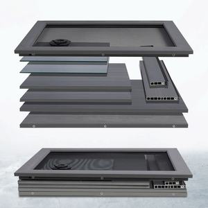 Terrarium/Réservoir pour reptiles en PVC avec porte coulissante en verre à écran robuste et serrure pour dragons barbus, pythons royaux, geckos - Product Image 5