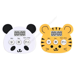 Minuteur de cuisine en forme d'ours SYH1239 en gros – Adorable animal décoratif en plastique - Product Image 1