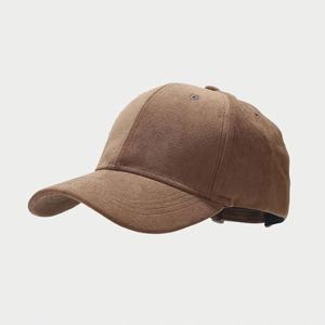 Casquette de baseball unisexe en suède vierge, nouvelle mode, style Dad Hat, Gorras, casquettes de sport personnalisables avec logo, vente en gros - Product Image 4