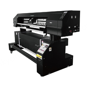 Impresora Digital Textil Industrial Disen de 1.8m/2m con Cuatro Cabezales XP600/DX5/DX7 para Sublimación en Rollo de Cuero, Banderas y Pancartas, de Alta Velocidad y Automática - Product Image 1