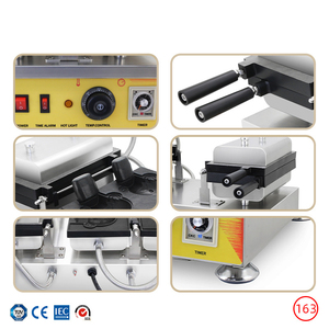 Macchina per Coni Taiyaki a Forma di Orso per Piccole Imprese, Produttore di Coni per <span class=keywords><strong>Gelato</strong></span> a Forma di Uovo in Vendita - Product Image 6