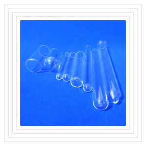 실험실 사용을위한 도매 사용자 정의 하이 퀄리티 투명 석영 둥근 바닥 유리 테스트 튜브 - Product Image 3