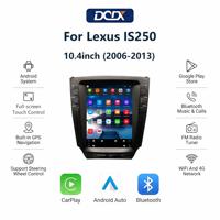 Radio para Auto con Pantalla Vertical Tesla de 10.4" para Lexus IS250 (2006-2012), Reproductor de DVD para Auto con Android Auto y CarPlay Inalámbricos, Bluetooth