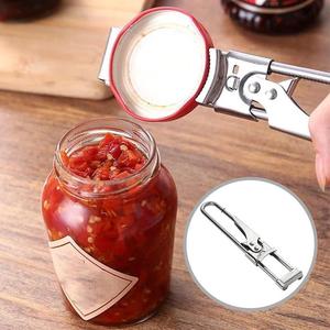 Abrebotellas ajustable Abrelatas de acero inoxidable Antideslizante Abrebotellas Manual Tarro Botella Tapa Gadget de cocina - Product Image 5
