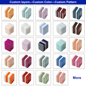 Jeu de Mahjong à motif personnalisé, tuiles en acrylique blanc monocouche, jeu de société pour réunions, tuiles de Mahjong blanc ivoire - Product Image 4