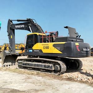 Pelle sur chenilles Volvo EC480 importée d'origine avec peu de temps de travail et grandes pelles d'occasion EC480D à faible coût de 48 tonnes vente mondiale - Product Image 2