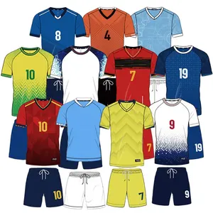 Team uniform personalized t-shirt team and club football jersey