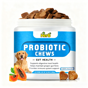Probióticos para Perros con Prebióticos, Marca Privada OEM ODM, Promueve un Microbioma Intestinal Equilibrado, Refuerza la Salud Inmunológica, Masticables Blandos - Product Image 3