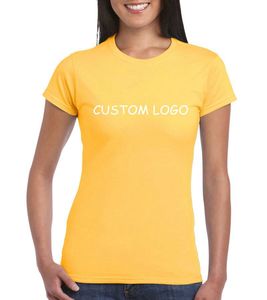 OWN Design <strong>for</strong> Two Side Logo/Picture Custom <strong>Tshirt</strong> <strong>Women</strong> and Men DIY Cotton T Shirt Short Sleeve Casual T-shirt 22 Colors - Product Image 6