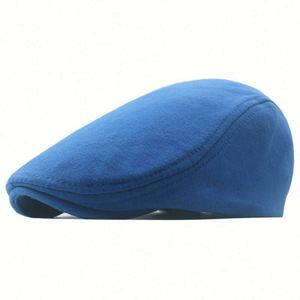 Vente en gros Printemps Automne Europe Amérique : Casquette plate, Béret, Casquette plate dôme, Casquette plate Ivy pour femmes et hommes, protection solaire - Product Image 3