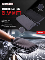 Gant de lavage en microfibre super absorbant pour voiture, nettoyant puissant pour taches tenaces, vente en gros