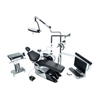 Fauteuils dentaires pliants de bonne qualité, fauteuil de dentiste avec kit dentaire d'usine à vendre