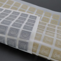 Étiquettes de vêtements en silicone 3D de marque personnalisées transfert de chaleur en vinyle motifs de logo patchs à repasser pour T-shirts